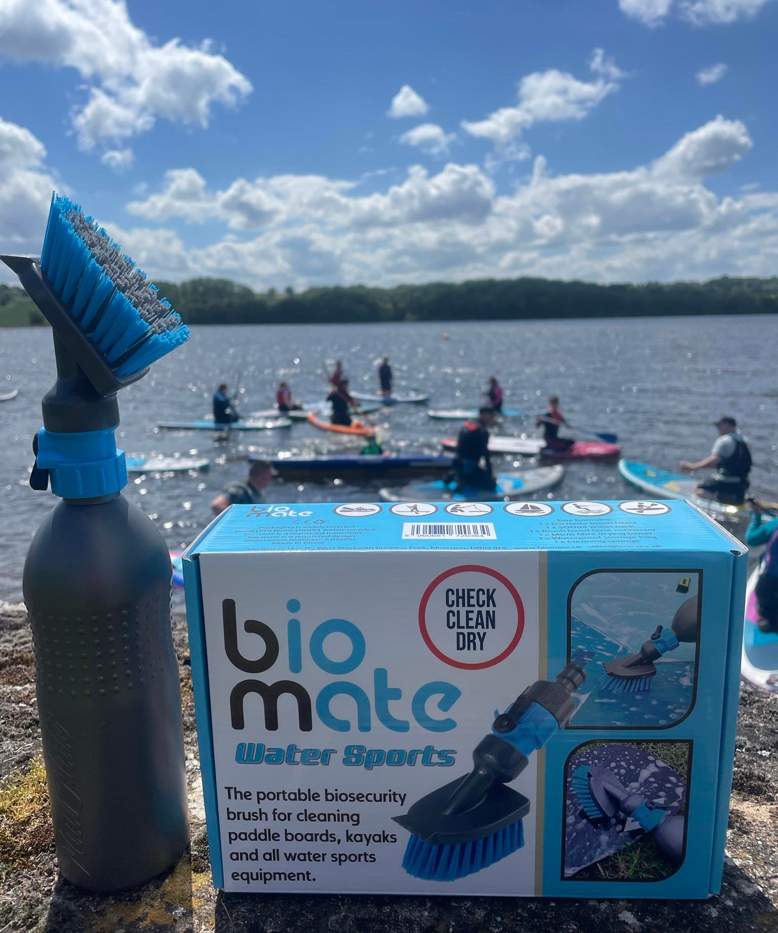BIO MATE visits Chelmarsh Sailing Club