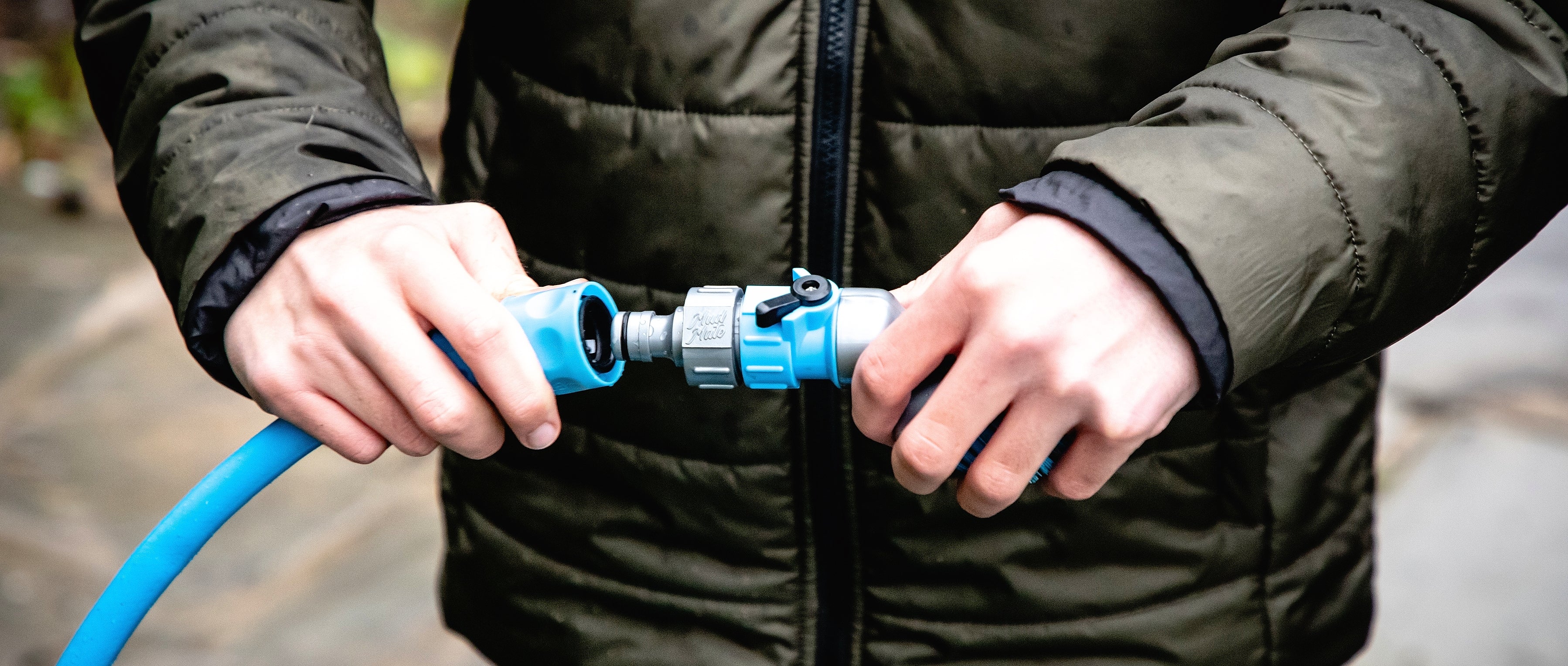 It even comes with a hosepipe adaptor