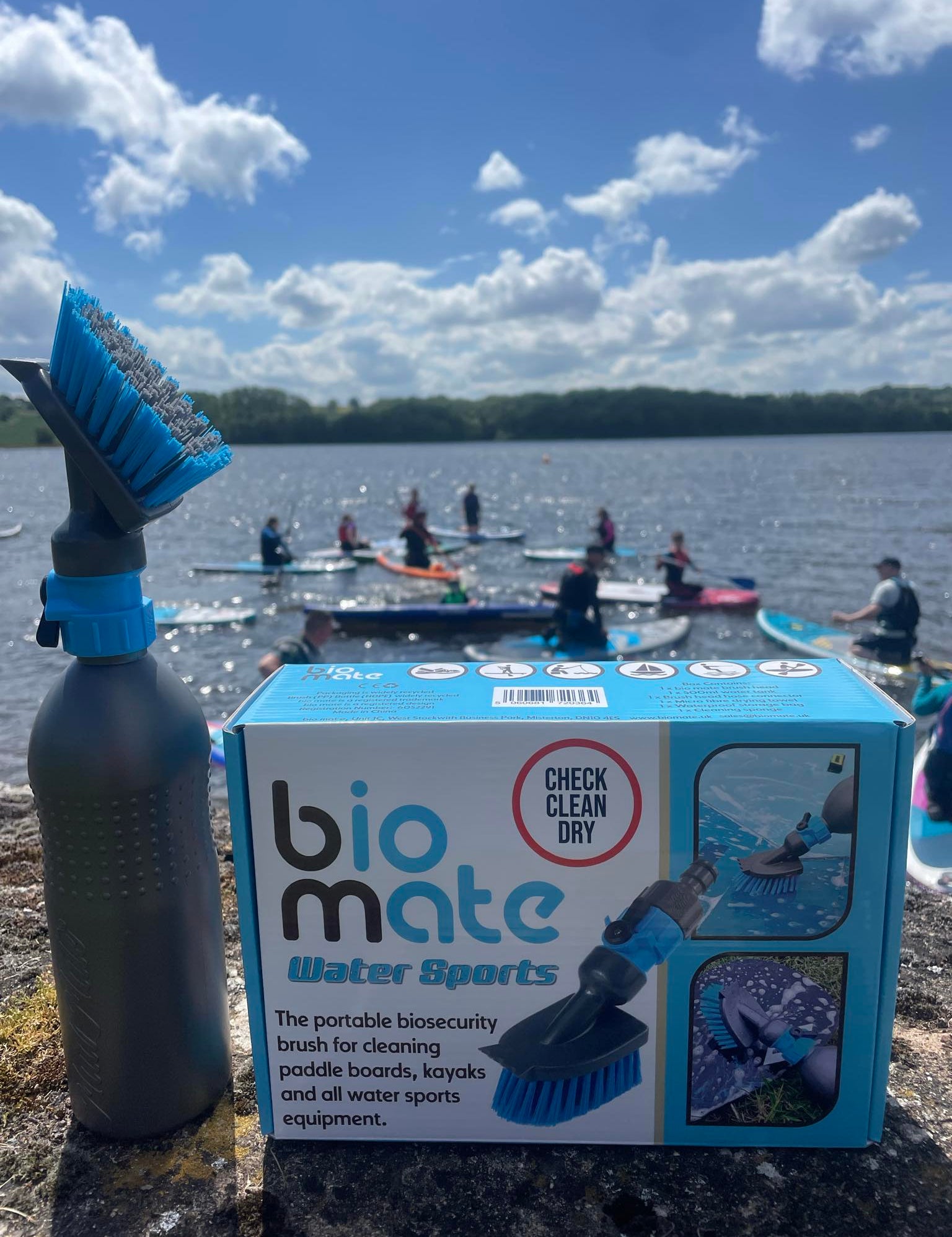 BIO MATE visits Chelmarsh Sailing Club