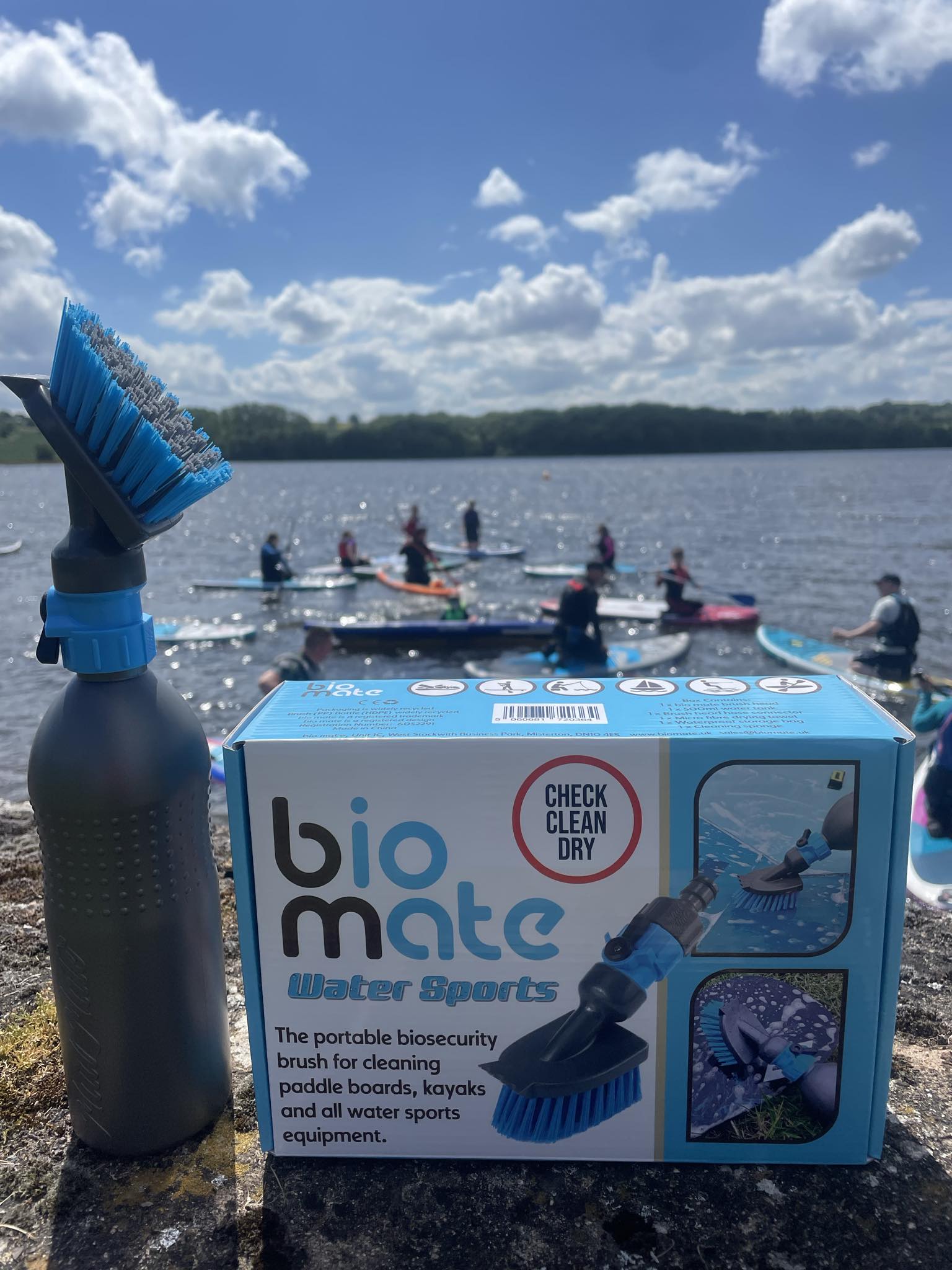 BIO MATE visits Chelmarsh Sailing Club